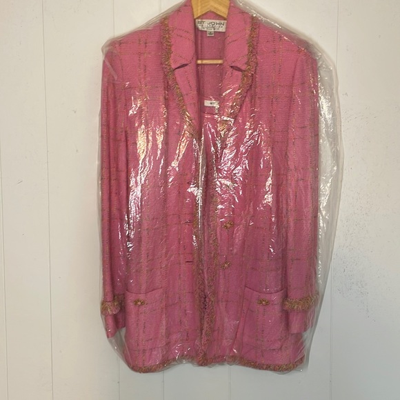 St. John Collection by Marie Gray Vintage Bouclé Knit Jacket Blazer - Picture 14 of 17